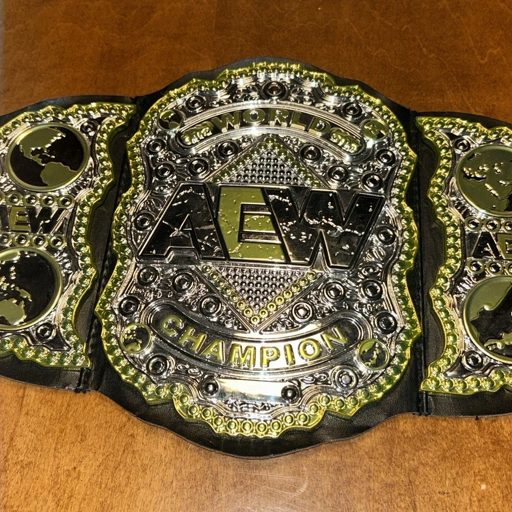 Kids WWE AEW Toy Championship Belt Lot Of 4 Different Styles A3
